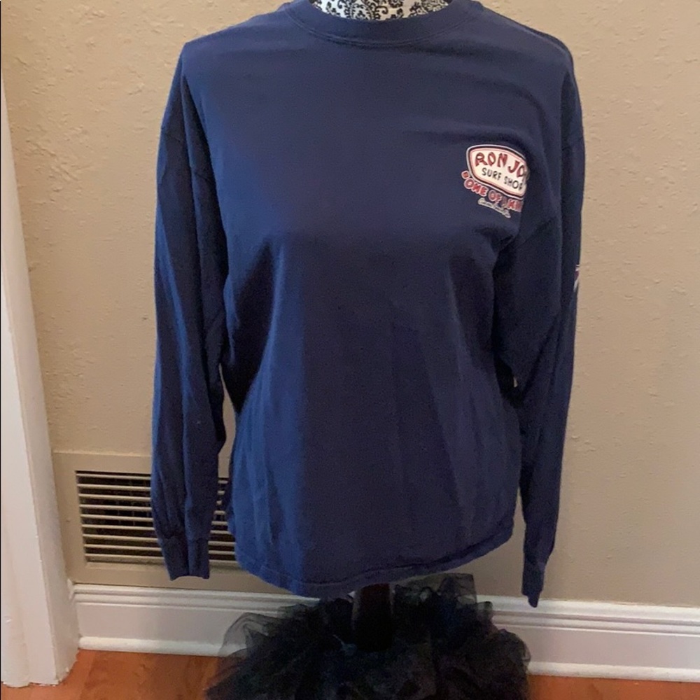 Ron Jon Blue Long Sleeve - Men’s Large